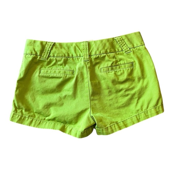 J. Crew Classic Twill City Fit Chino Shorts Green Size 8 - Picture 4 of 9